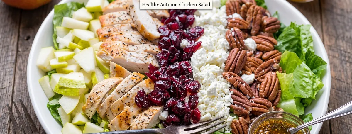 Healthy Autumn Chicken Salad
